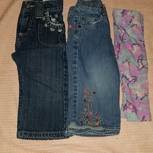 Toddler girl bottoms